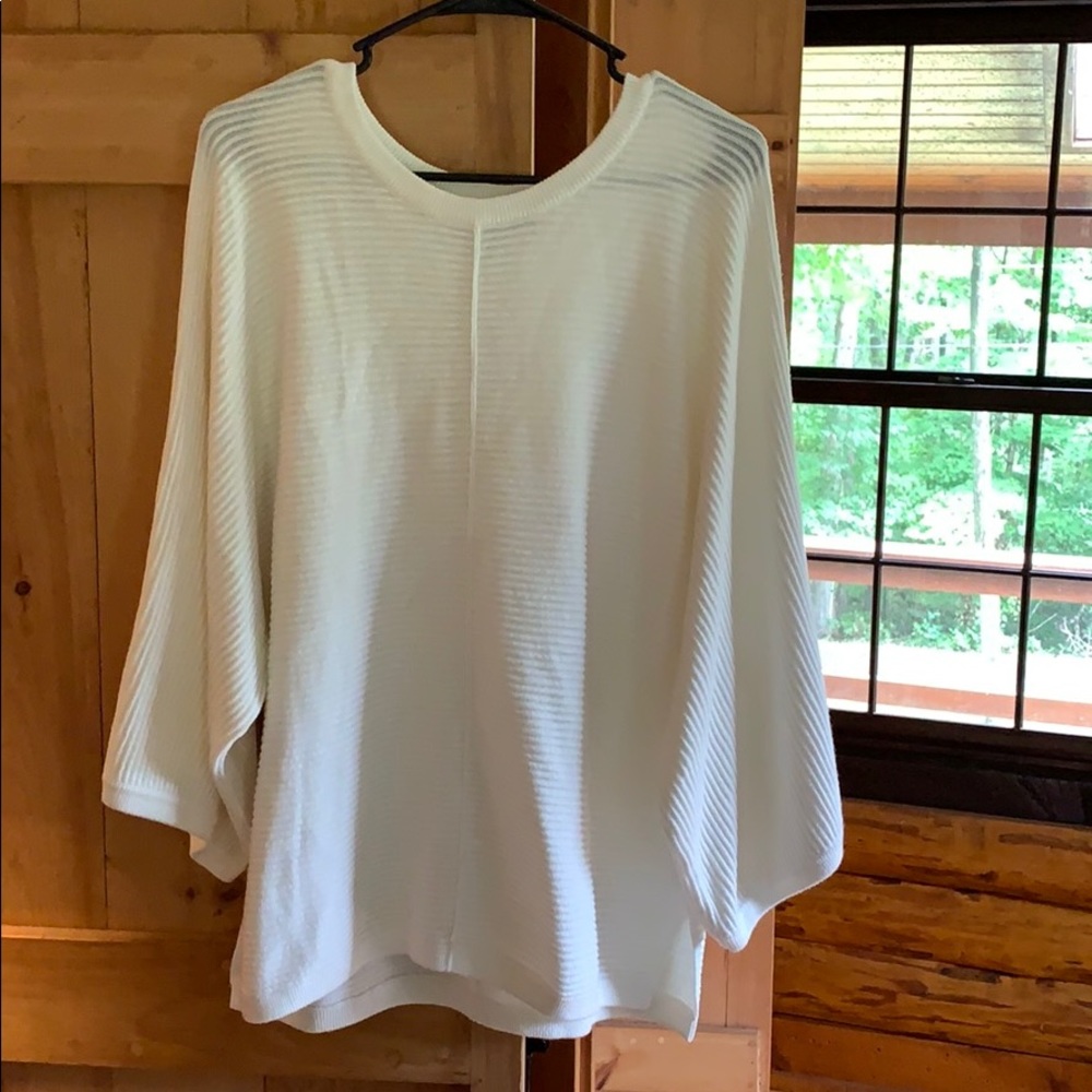White sweater shirt